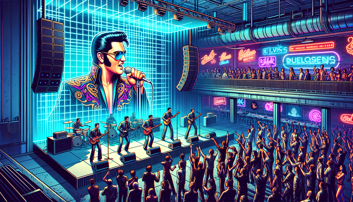 Elvis Presley AI hologram set for London's first immersive concert experience