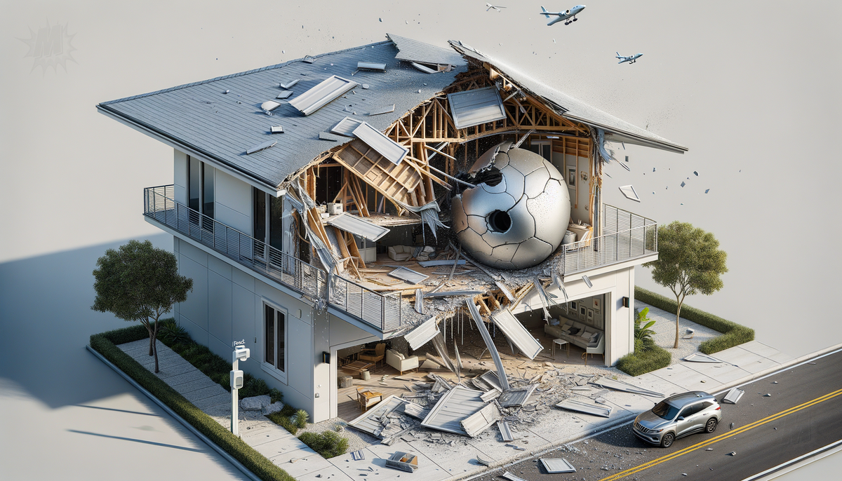 NASA Space Debris Strikes Florida Home, Causing Damage