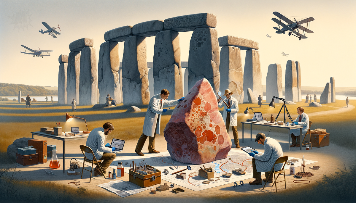 Stonehenge's Altar Stone Came from Scotland, Study Reveals