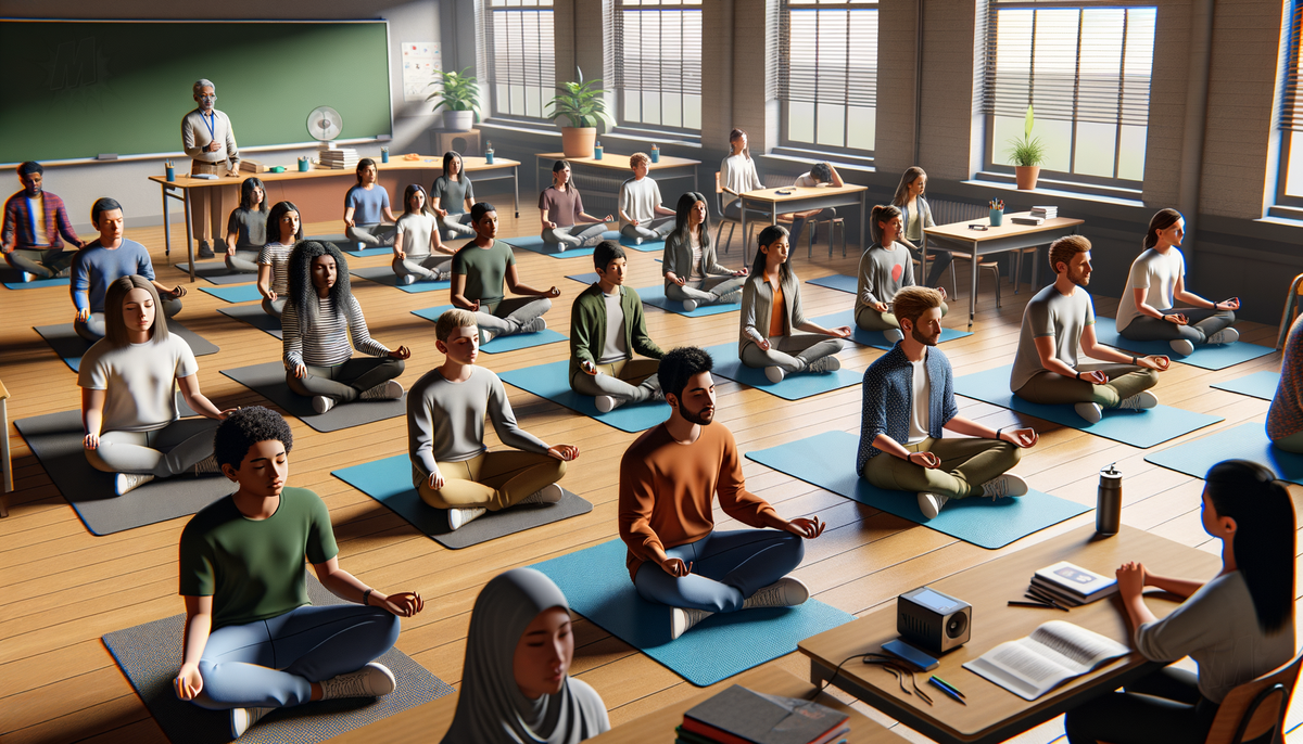 More US schools integrate mindfulness to support students' mental health