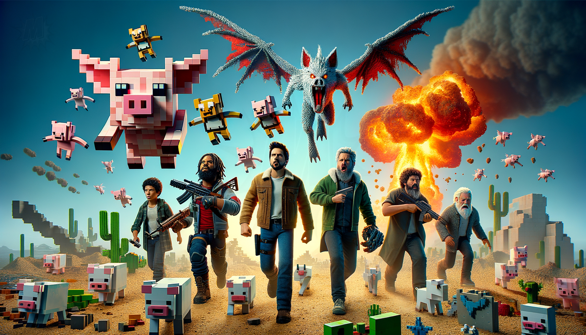 Trailer for Live-Action Minecraft Movie Starring Jack Black and Jason Momoa Released