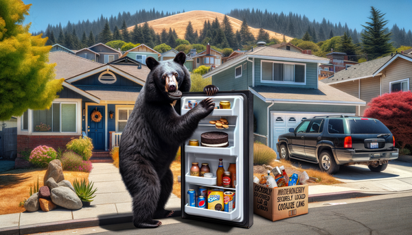Bear 'Oreo' Invades Monrovia Homes Searching for Food