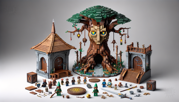 LEGO Legend of Zelda Great Deku Tree Set Unveiled for September Release