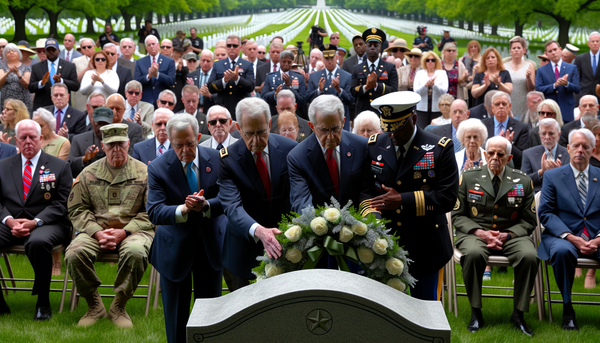 Biden Honors Memorial Day at Arlington with Speech