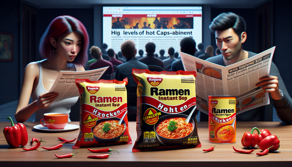 Denmark recalls Korean noodles deemed dangerously spicy