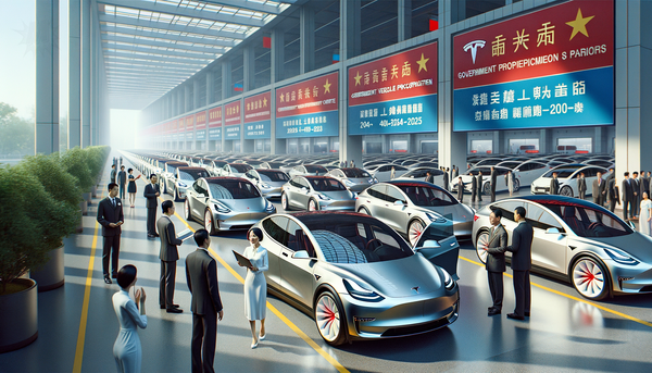 Tesla Approved for Chinese Government Purchases