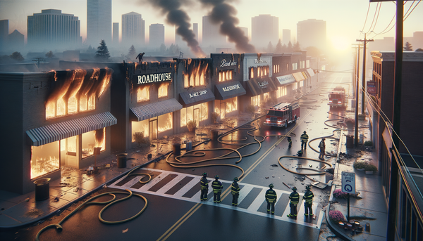 Massive Fire Devastates Fair Lawn Strip Mall Businesses