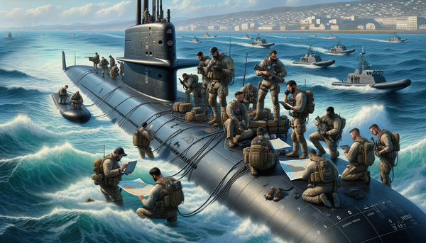 Navy SEALs and Nuclear Submarine in Pacific Drill