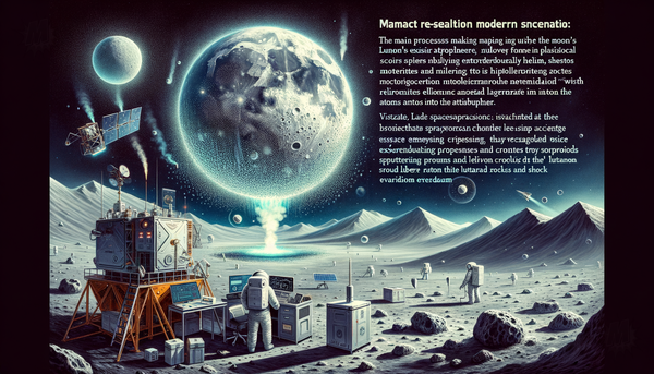 Meteorite Impacts Identified as Source of Moon's Thin Atmosphere